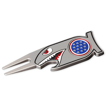 Shark Golf Divot Repair Tool With Marker-CraftsmanGolf